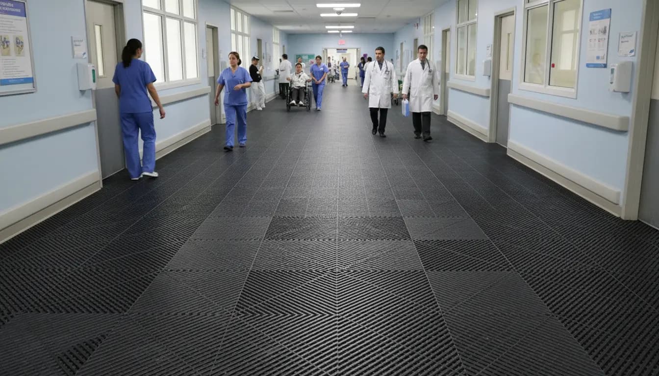 Piso PVC Rejilla — imagen 1