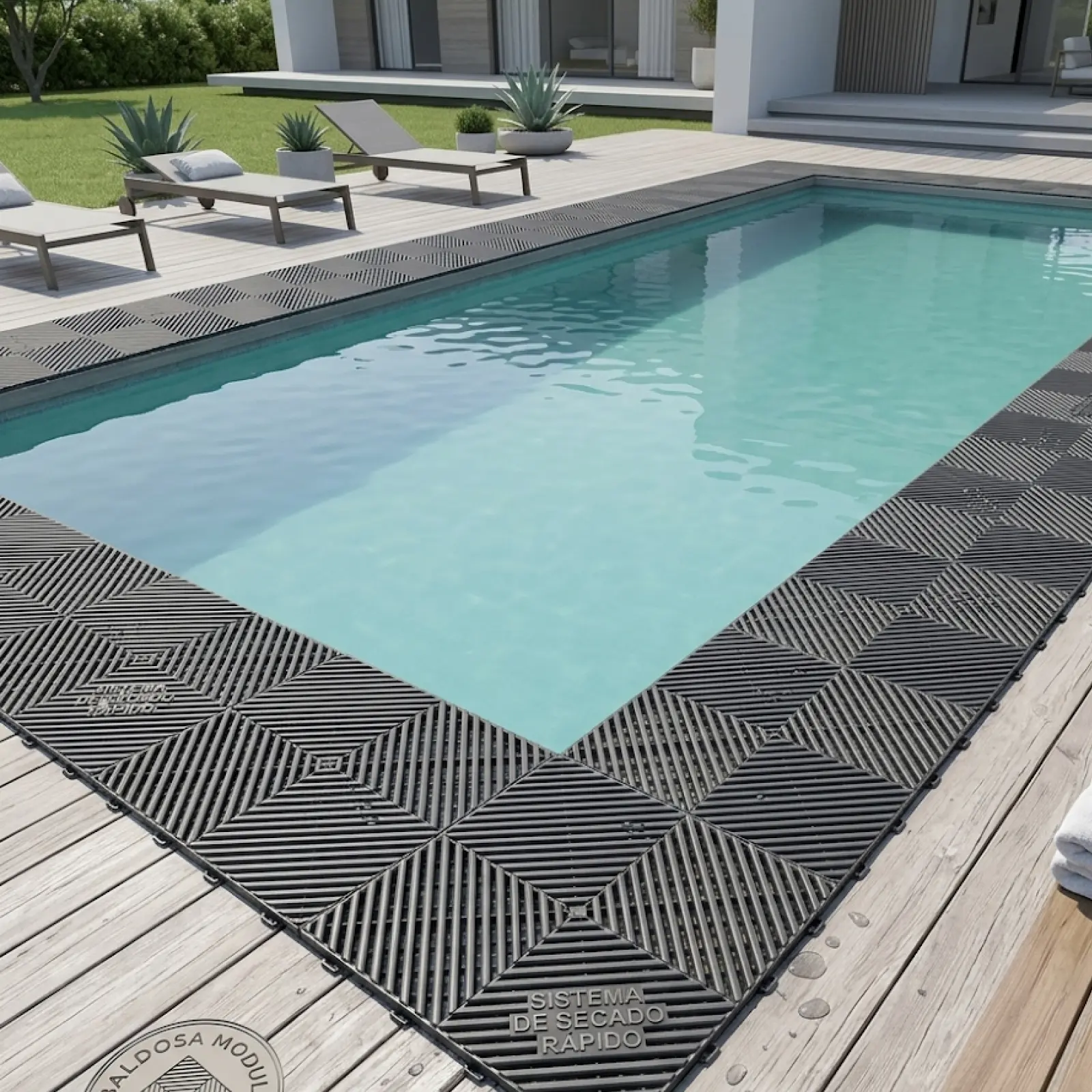 Pisos PVC modulares NEXA instalados