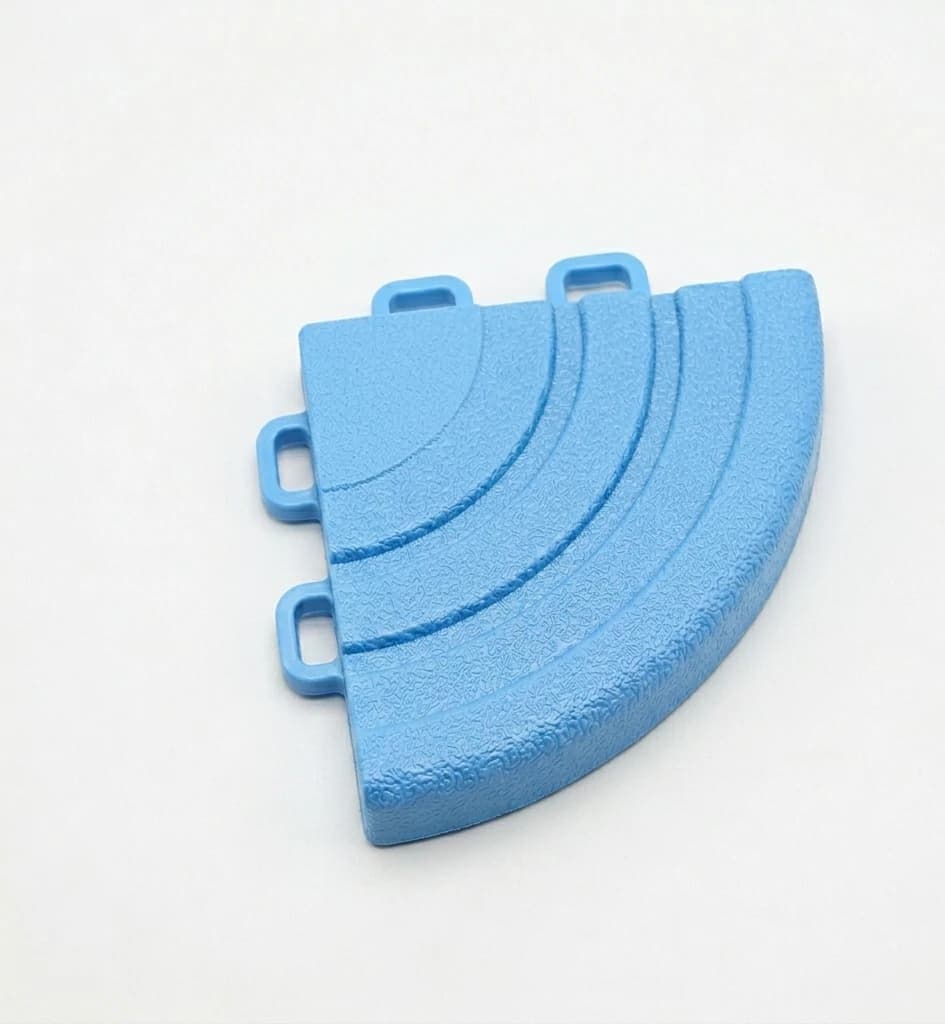 Esquinero para Piso Rejilla Esquinero para Piso Rejilla, color Azul Claro
