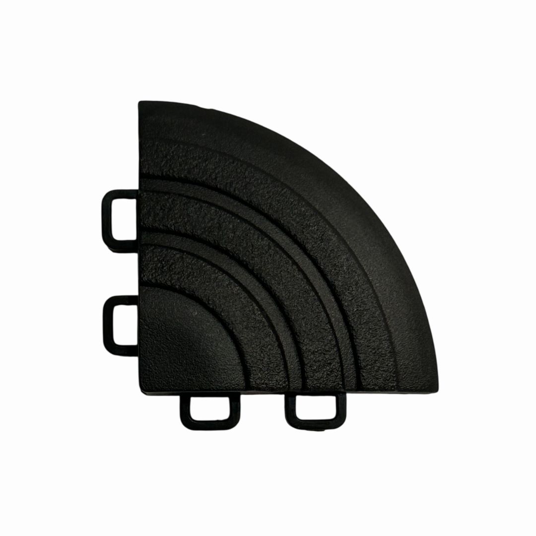Esquinero para Piso Rejilla, color Negro